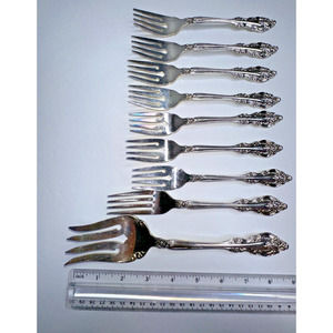 Community BRAHMS Stainless Stainless Flatware 9 PC MEAT DINNER SALAD FORK
